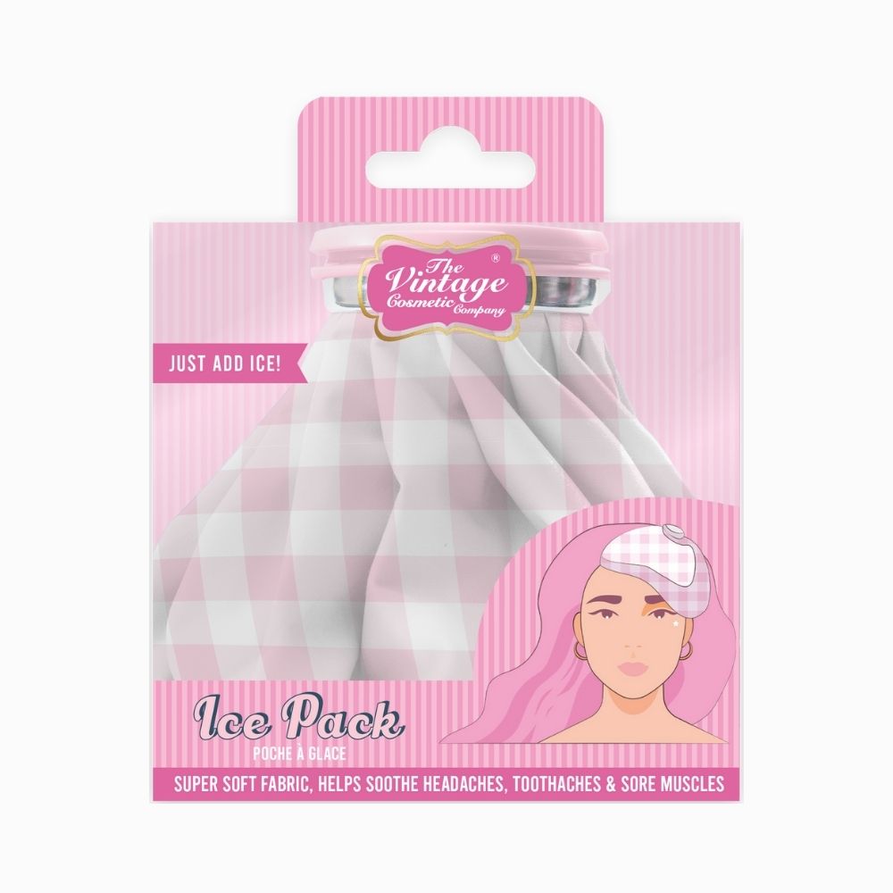 Reusable Ice Pack Pink Gingham