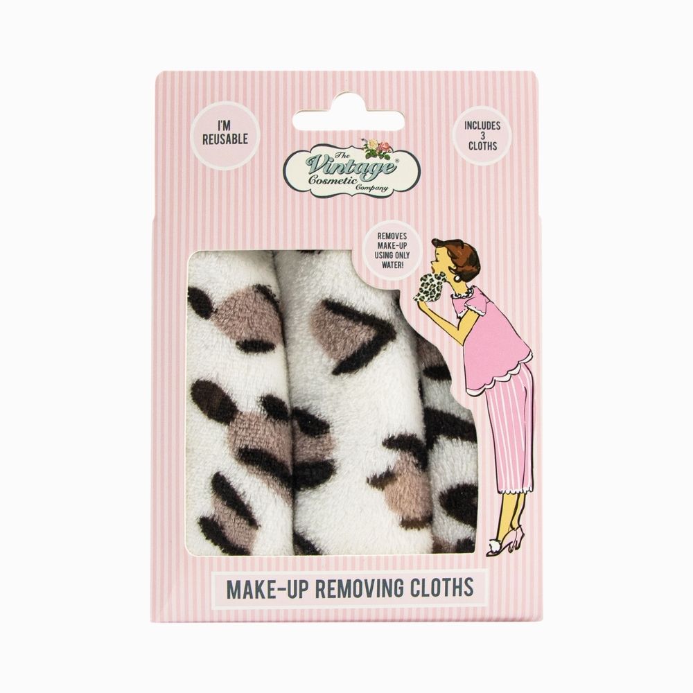 Makeup Removing Cloths Leopard Print