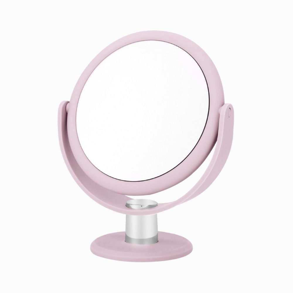 Soft Touch Vanity Mirror Pink